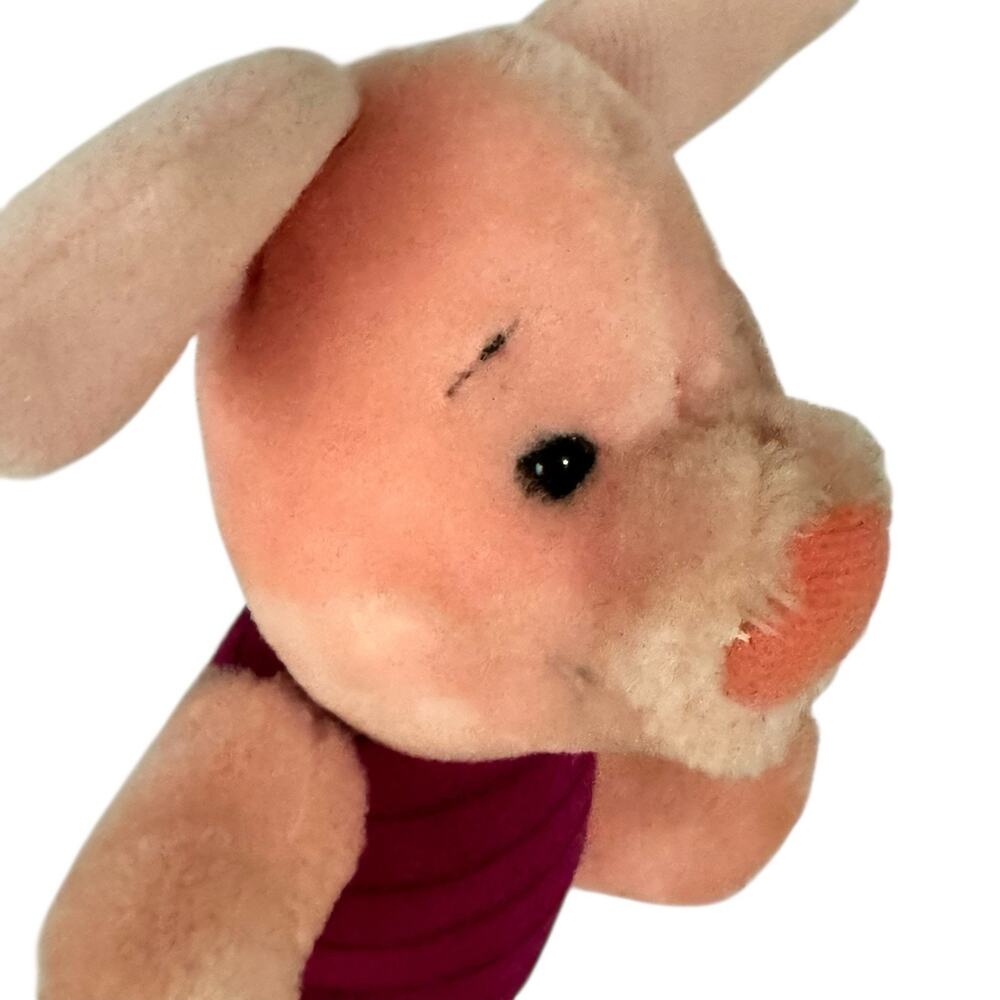 Vintage Sears Disney Piglet Walt Disney 6” Plush Stuffed Animal Winnie The Pooh - Picture 3 of 6